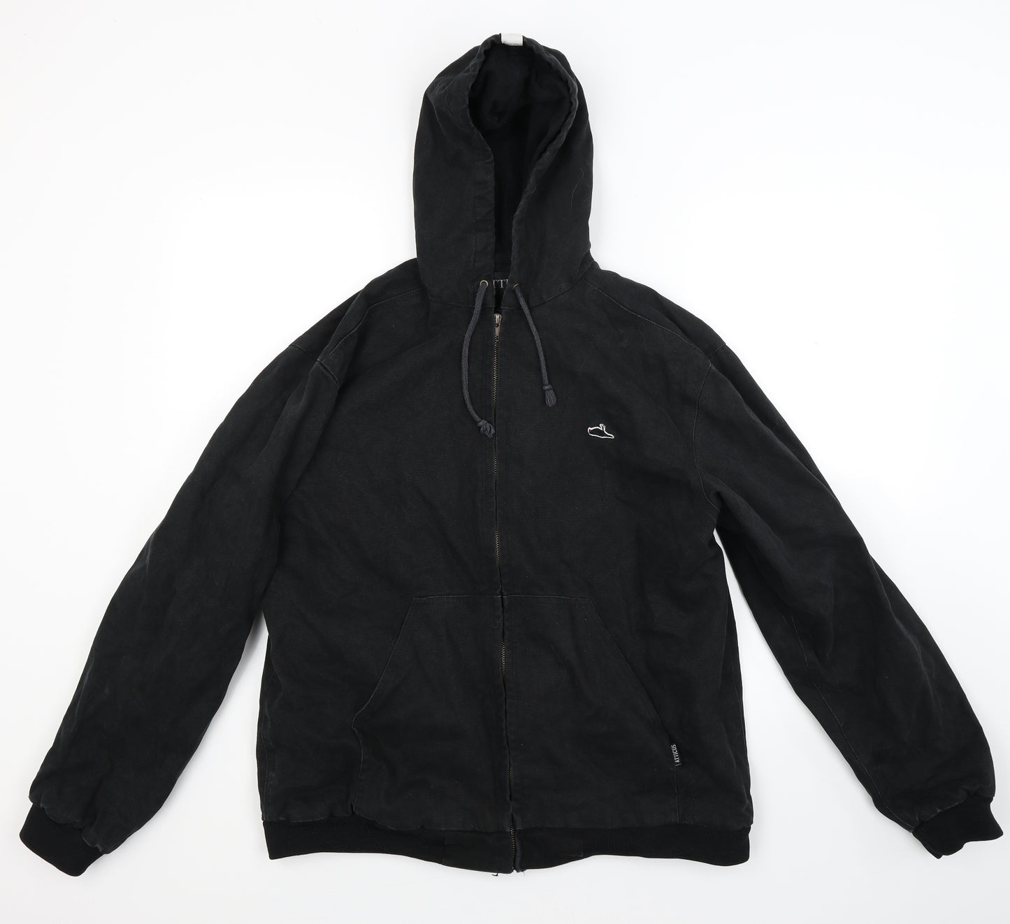 Atticus Mens Black   Jacket Coat Size M