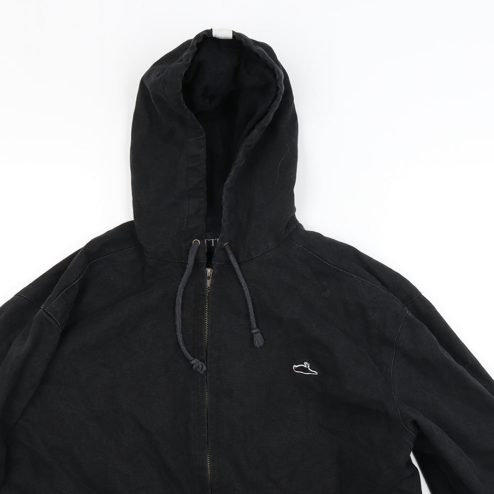 Atticus Mens Black   Jacket Coat Size M