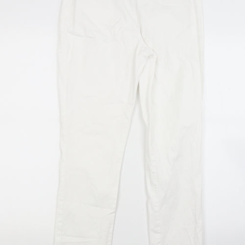 Damart Womens White   Jegging Jeans Size 12 L28 in