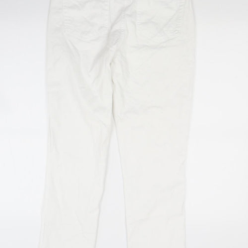 Damart Womens White   Jegging Jeans Size 12 L28 in
