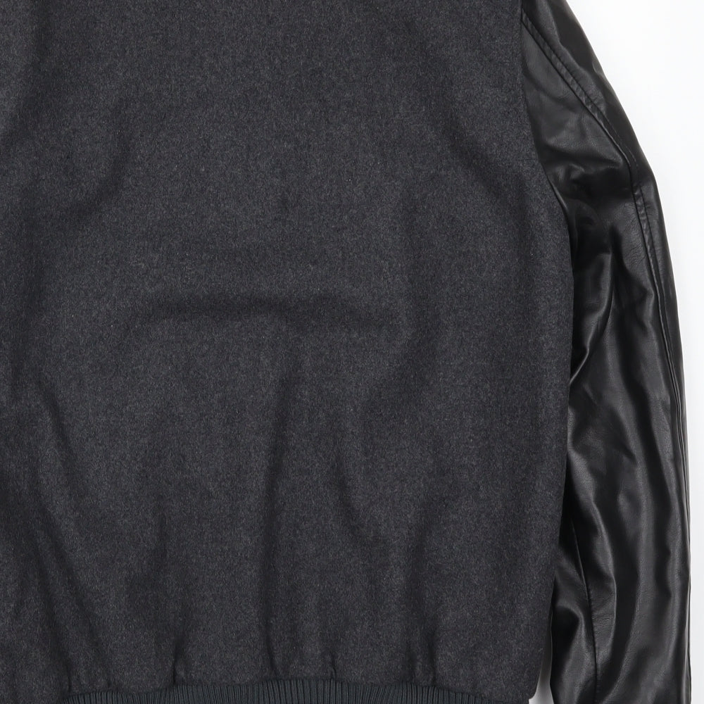 Burning Palma Mens Grey   Jacket  Size S