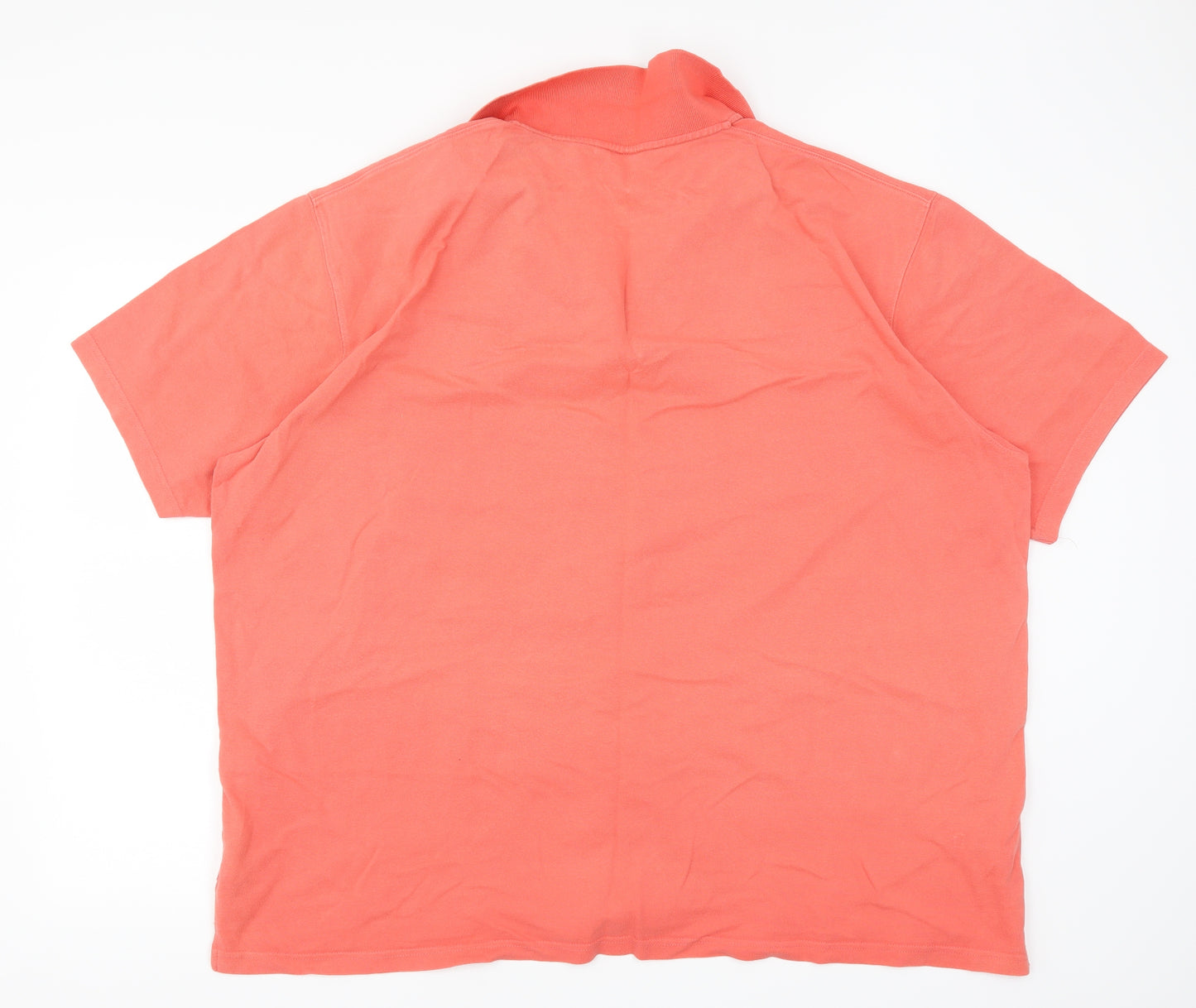 Cotton Traders Mens Orange    Polo Size 3XL