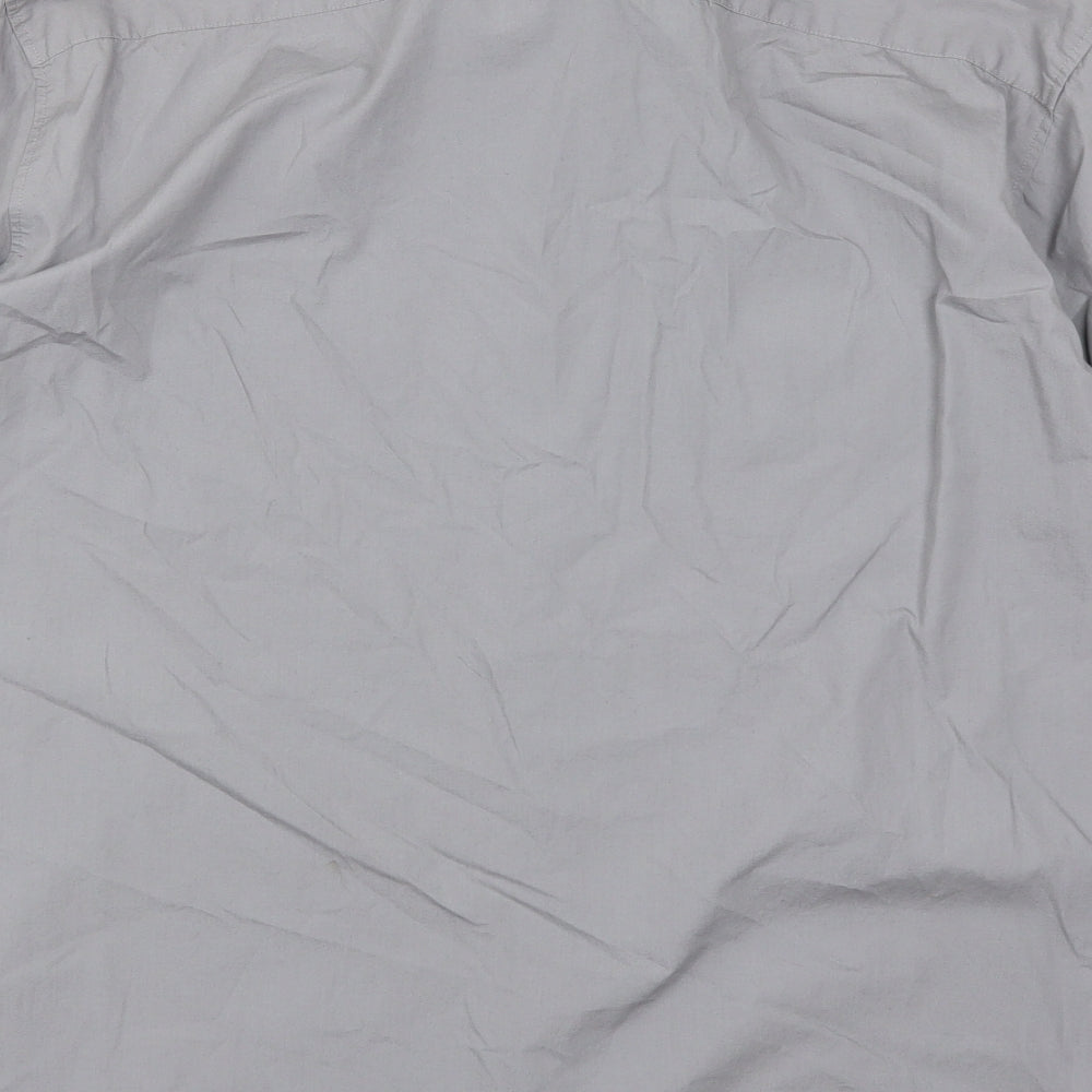 Principles Mens Grey    Button-Up Size XL