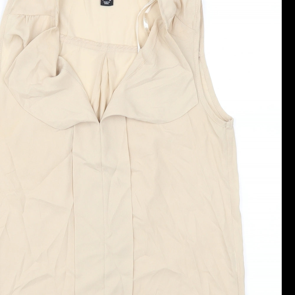 Atmosphere Womens Beige   Basic Tank Size 6