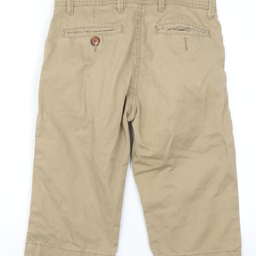 Smith & Jones Mens Beige   Chino Shorts Size 28