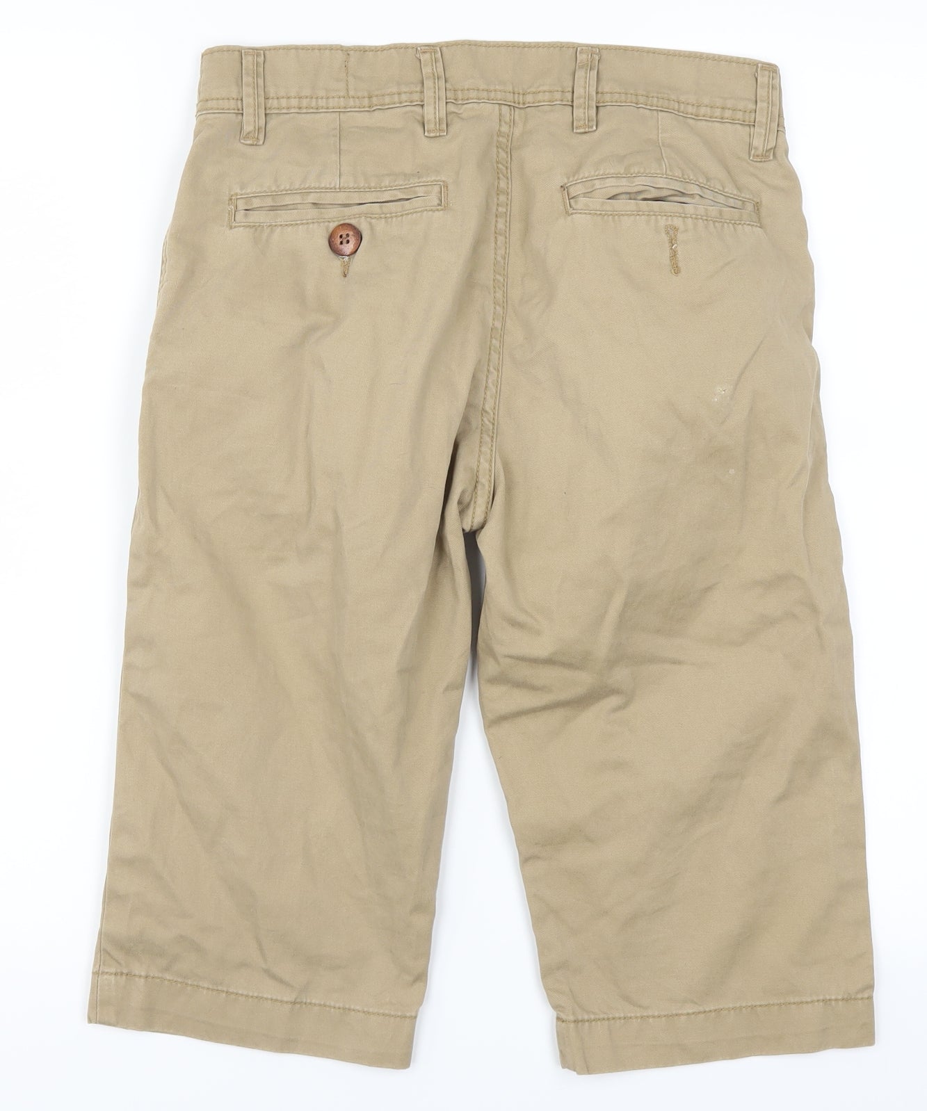 Smith & Jones Mens Beige   Chino Shorts Size 28