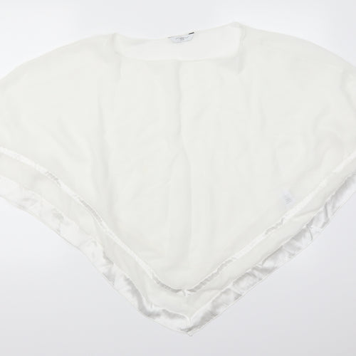 New Look Womens White   Tunic Blouse Size 16