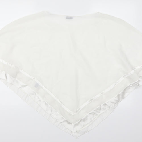 New Look Womens White   Tunic Blouse Size 16