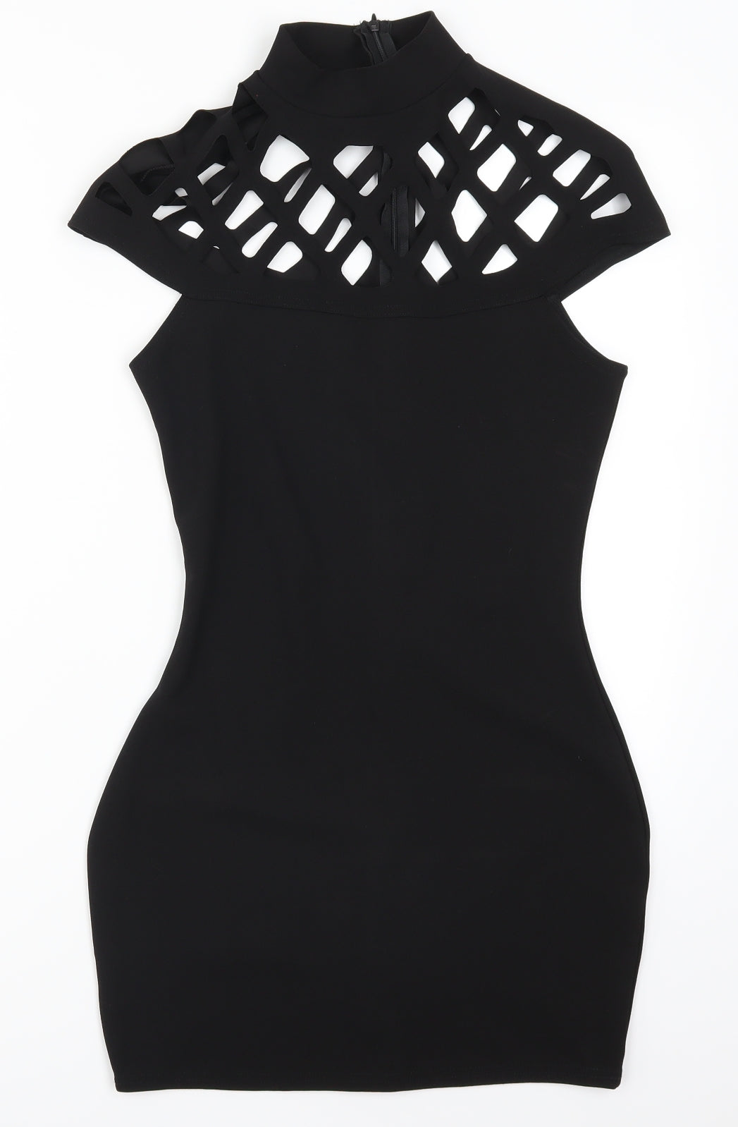 Edge Womens Black   Mini  Size 10  - Cut Out Shoulders