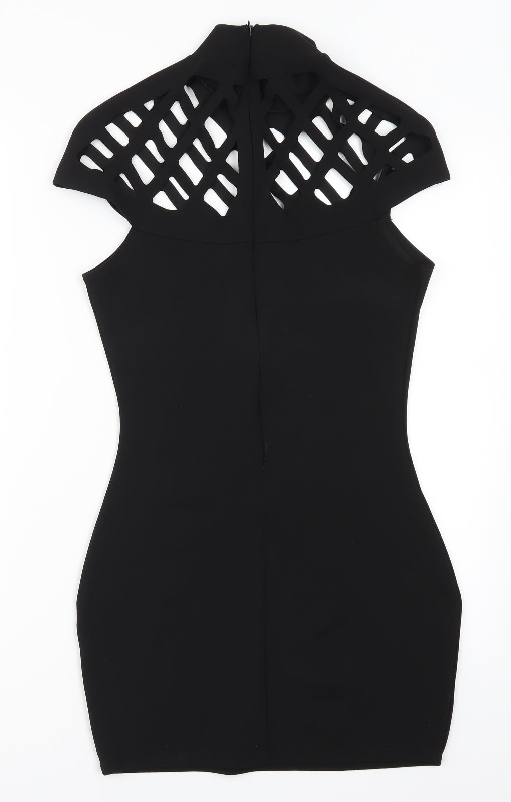 Edge Womens Black   Mini  Size 10  - Cut Out Shoulders