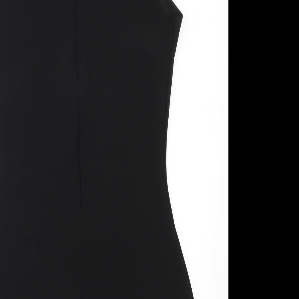 Edge Womens Black   Mini  Size 10  - Cut Out Shoulders