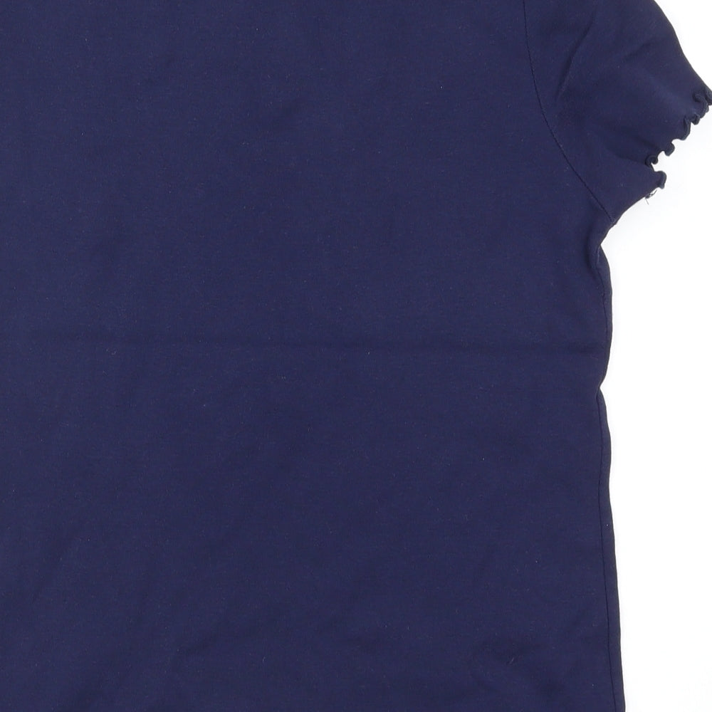 Dorothy Perkins Womens Blue   Basic T-Shirt Size 16  - Bird Print