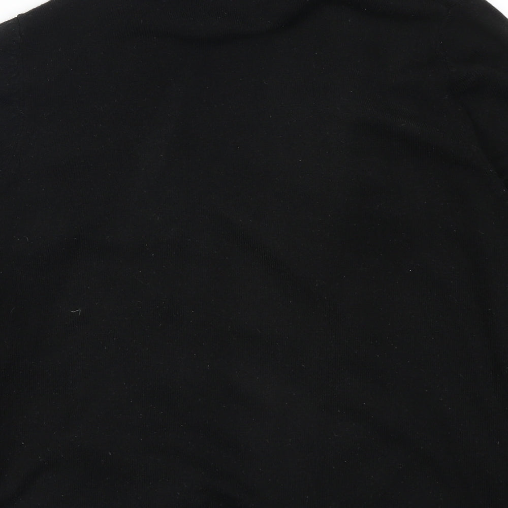 Marks and Spencer Womens Black   Cardigan Jumper Size L
