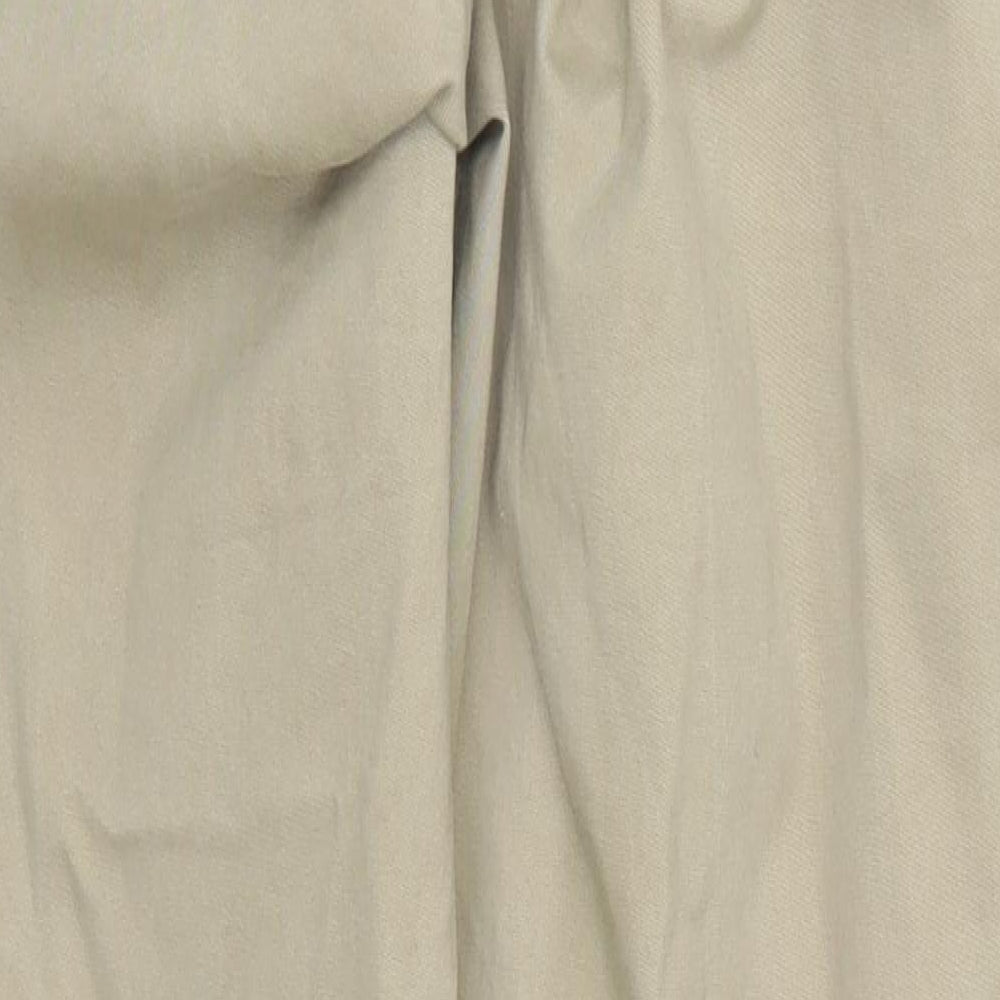 NEXT Mens Beige   Chino Trousers Size 30 L28 in