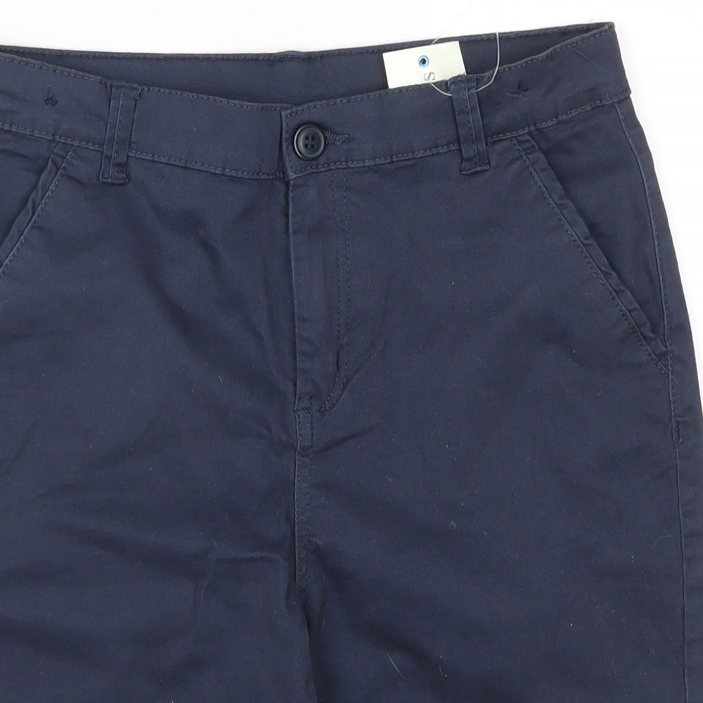 Urban Outlaws Boys Blue   Chino Shorts Size 12-13 Years