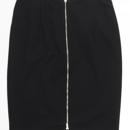 Arlene Phillips Womens Black   Straight & Pencil Skirt Size 33 in