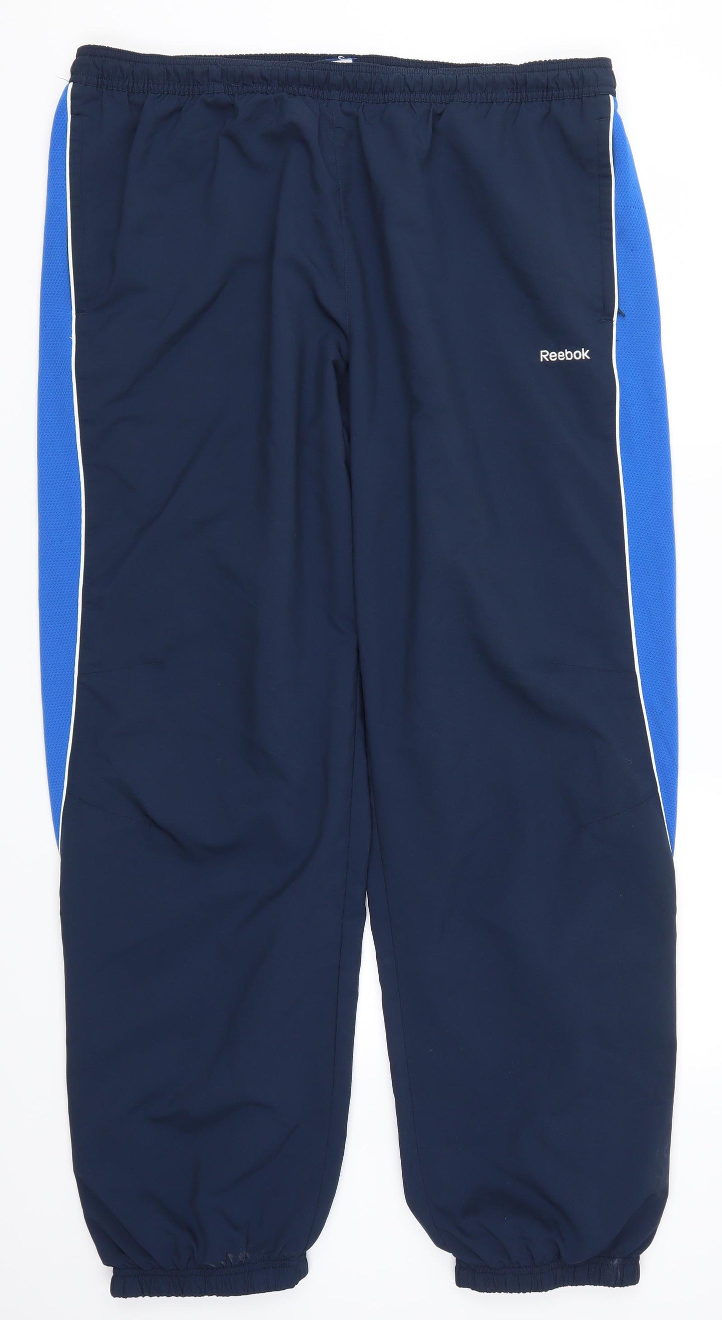 Reebox Mens Blue   Sweatpants Trousers Size XL L21 in