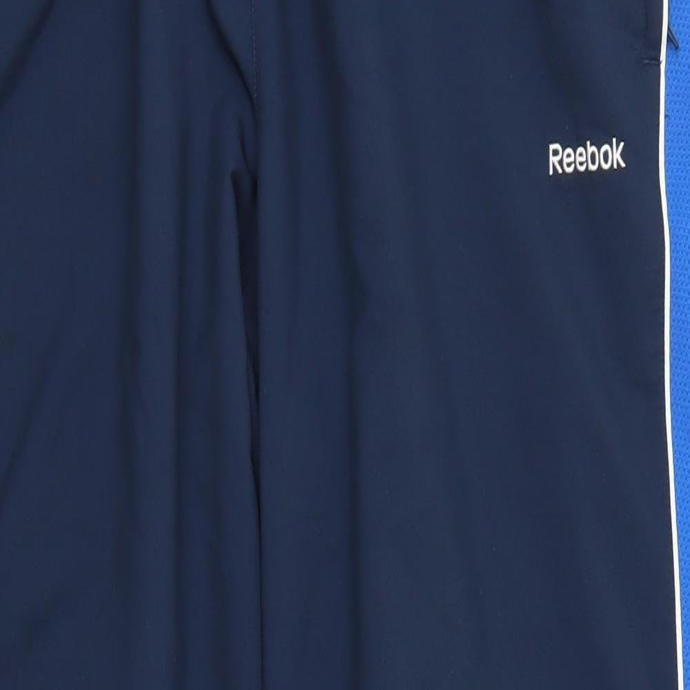 Reebox Mens Blue   Sweatpants Trousers Size XL L21 in