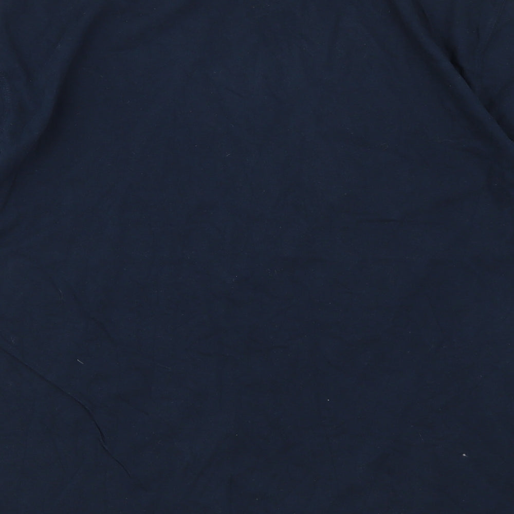 Fred Perry Mens Blue    T-Shirt Size L  - Table Tennis