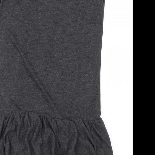 Mystify Womens Grey   Basic T-Shirt Size S