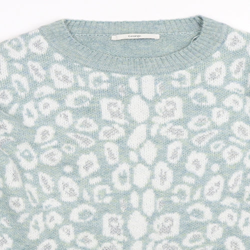 George Womens Green   Pullover Jumper Size S