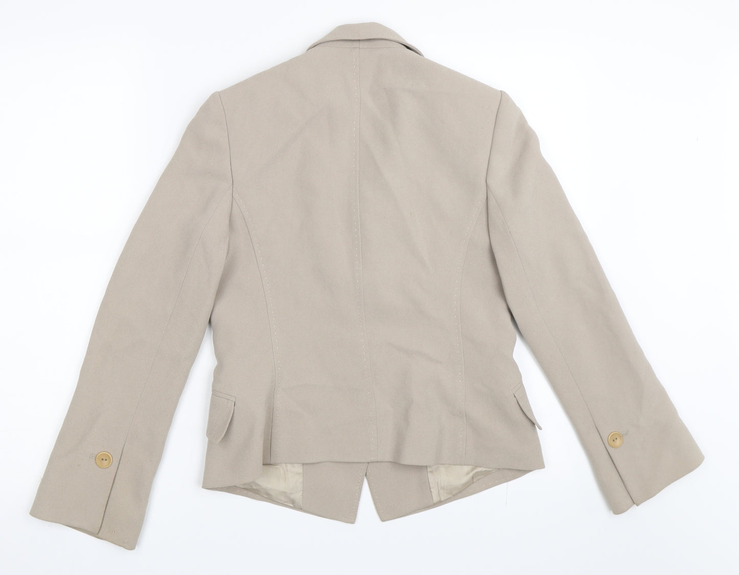 Precis Petite Womens Beige   Jacket Blazer Size 8