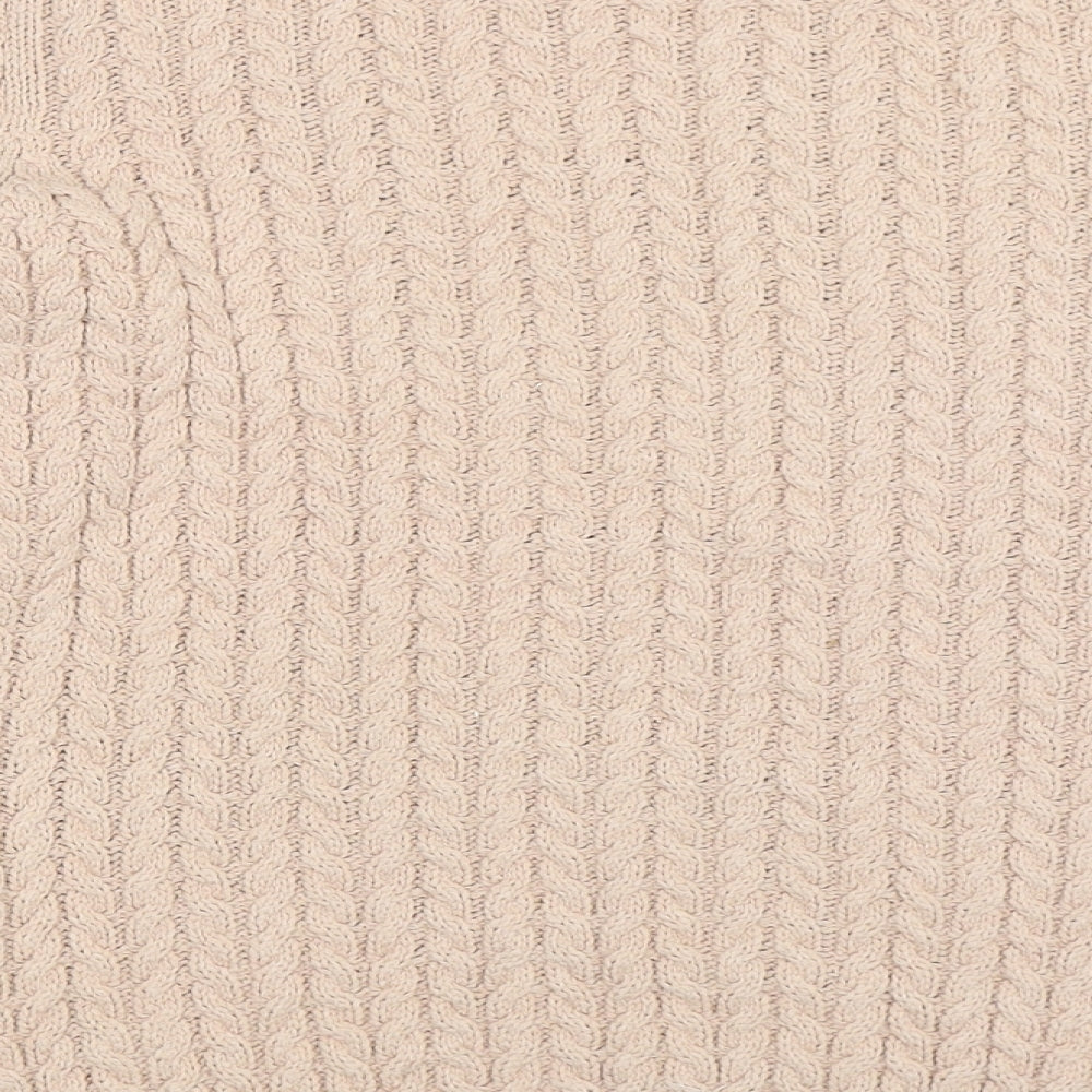 Zara Womens Beige   Pullover Jumper Size M