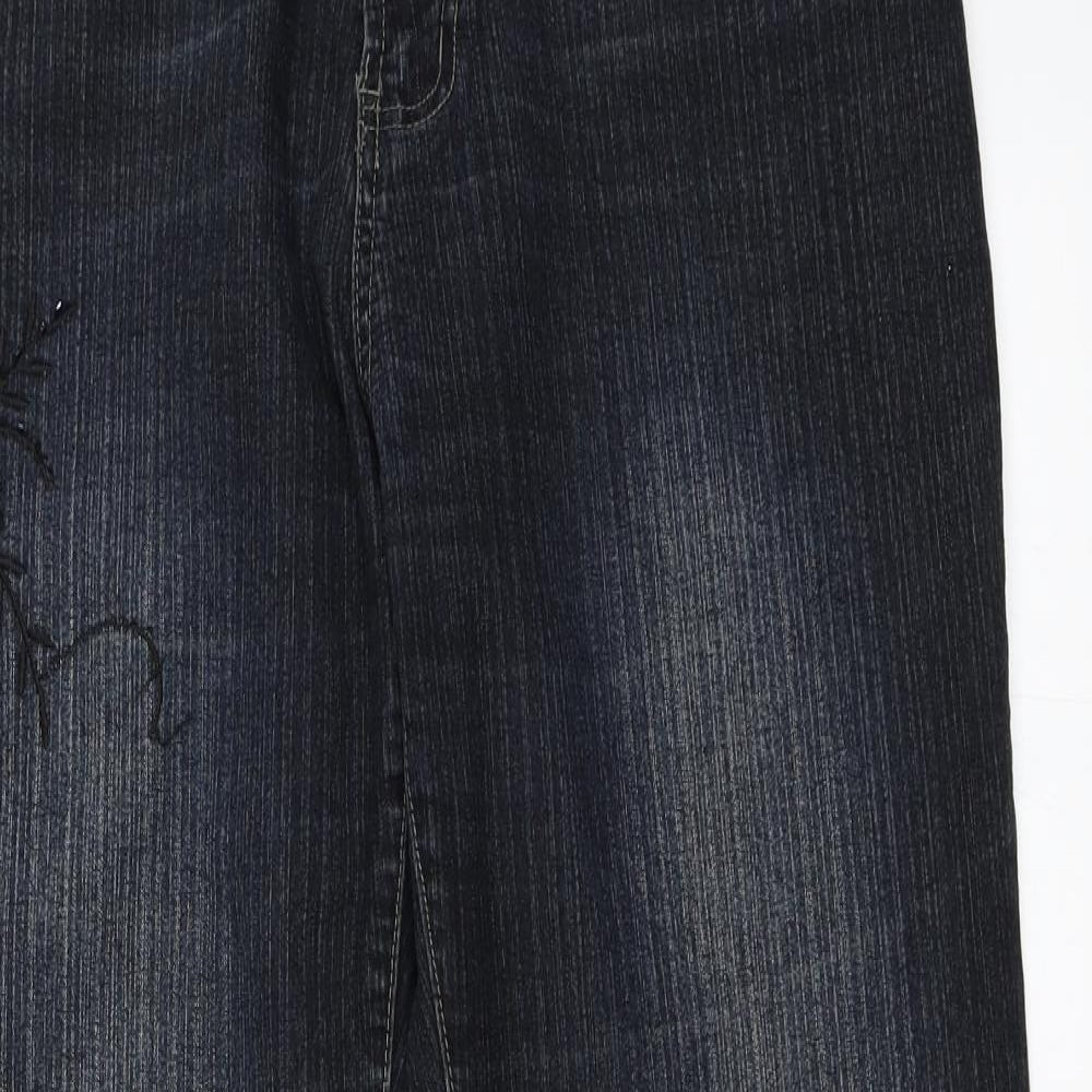 Swallow Womens Blue  Denim Bootcut Jeans Size 2XL L31 in