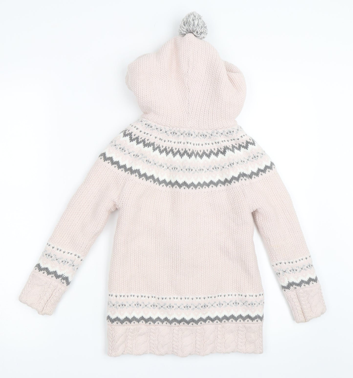 Bapster & Mimi Girls Pink   Cardigan Jumper Size 4-5 Years