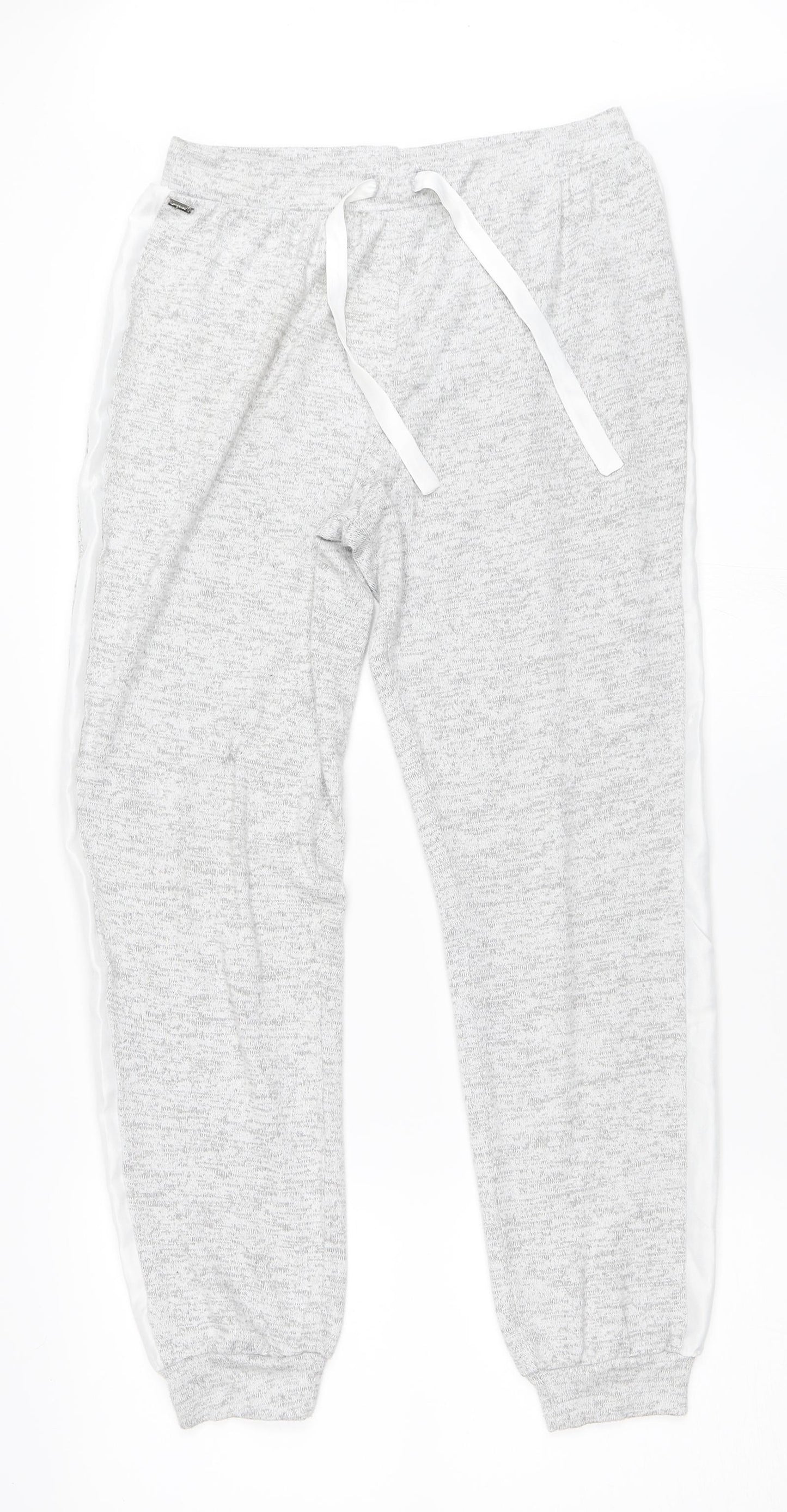 TU Womens Grey   Jogger Trousers Size 10 L27 in