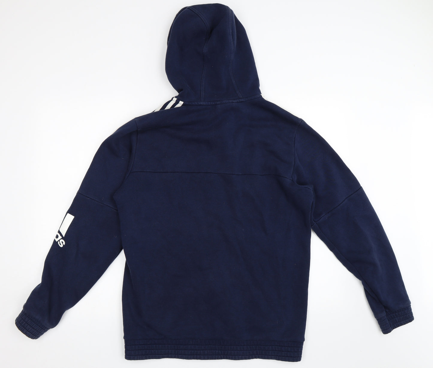 adidas Mens Blue   Full Zip Hoodie Size M