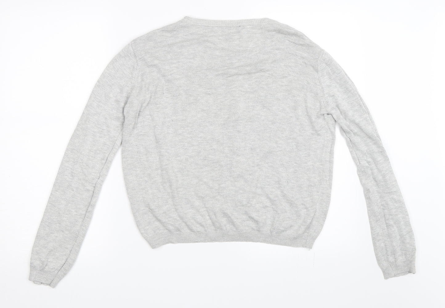 Primark Womens Grey   Cardigan Jumper Size 14