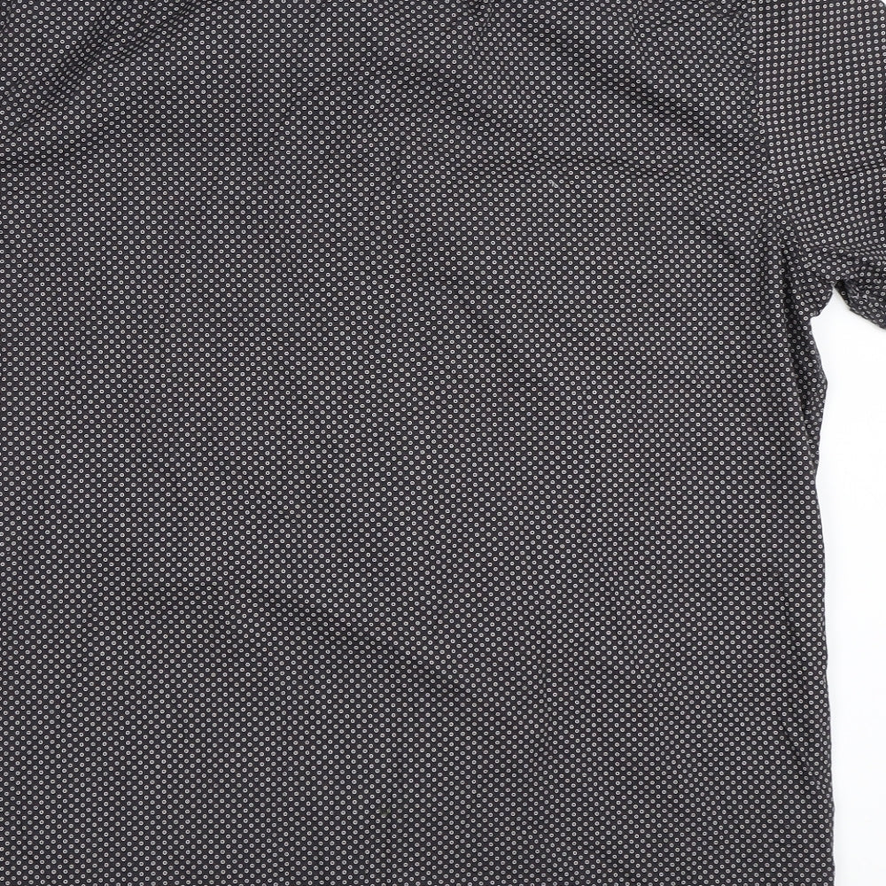 NEXT Mens Grey    Button-Up Size L