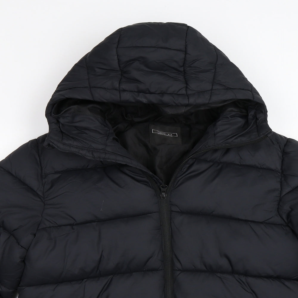 NEXT Boys Black   Puffer Jacket Coat Size 14 Years