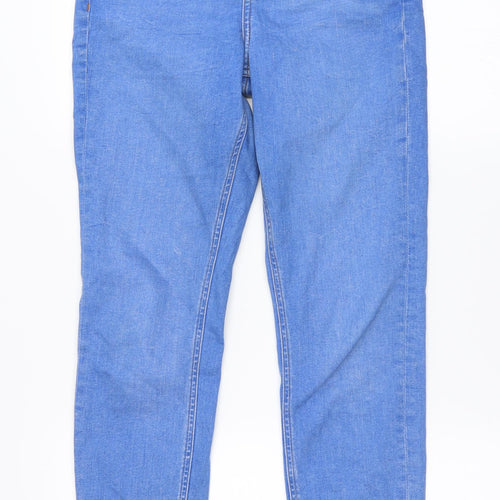 New Look Womens Blue  Denim Skinny Jeans Size 8 L27 in