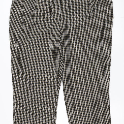 NEXT Womens Black   Capri Trousers Size 20 L25 in