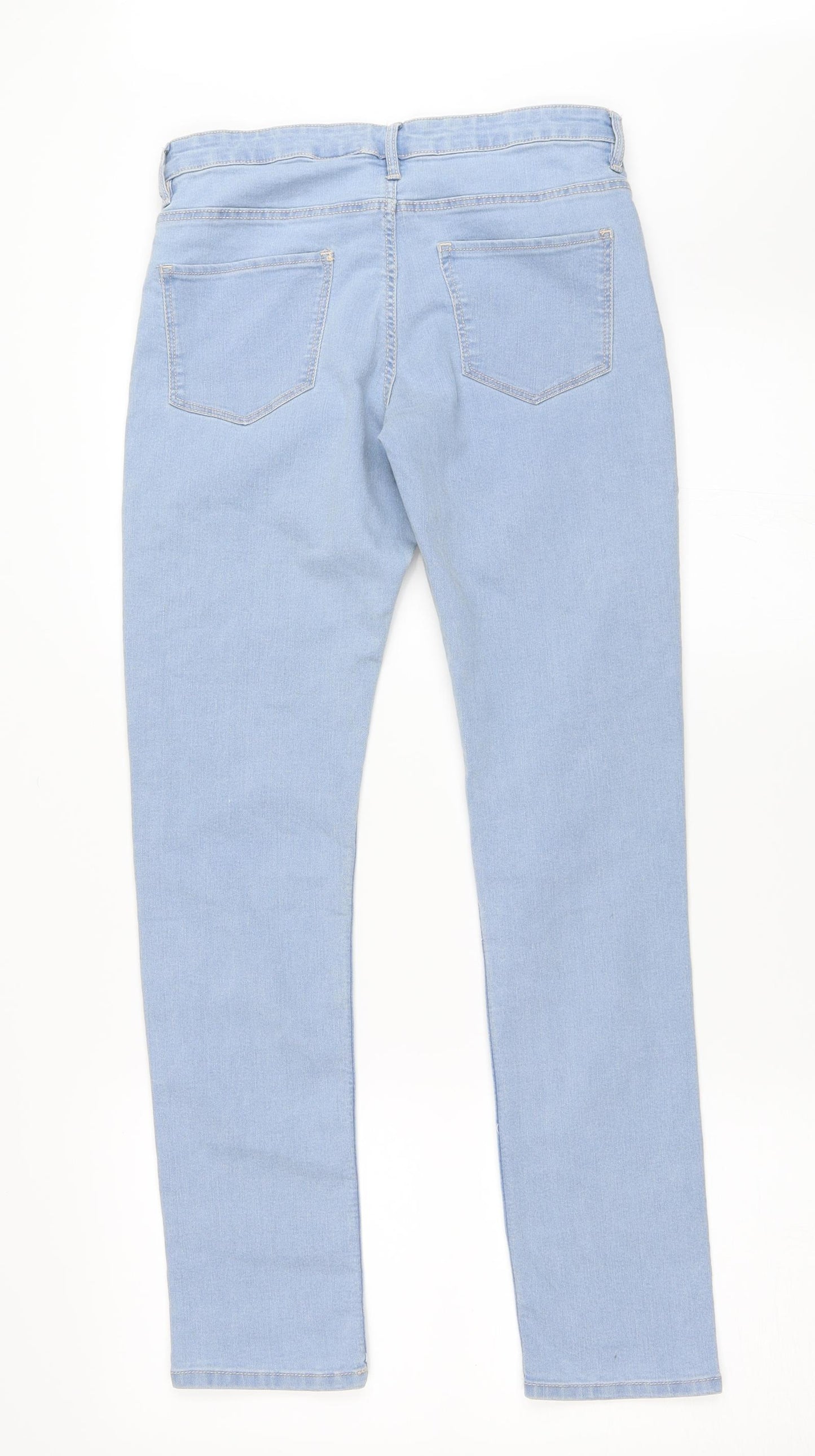 H&M Girls Blue  Denim Straight Jeans Size 13-14 Years