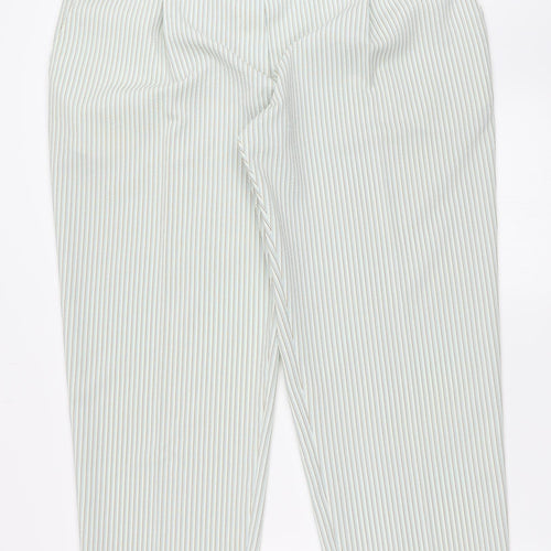 Marks and Spencer Womens Green   Trousers  Size 18 L27 in