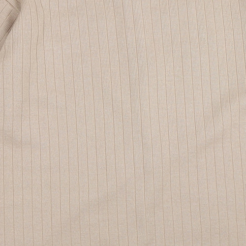 Cozzi Womens Beige   Cardigan Jumper One Size