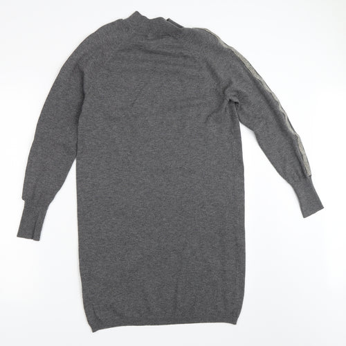 Primark Womens Grey   Jumper Dress  Size XS