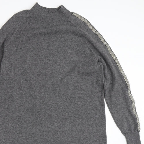 Primark Womens Grey   Jumper Dress  Size XS