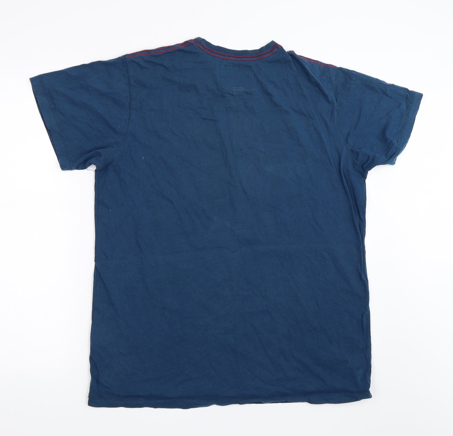 Joe Browns Mens Blue    T-Shirt Size L