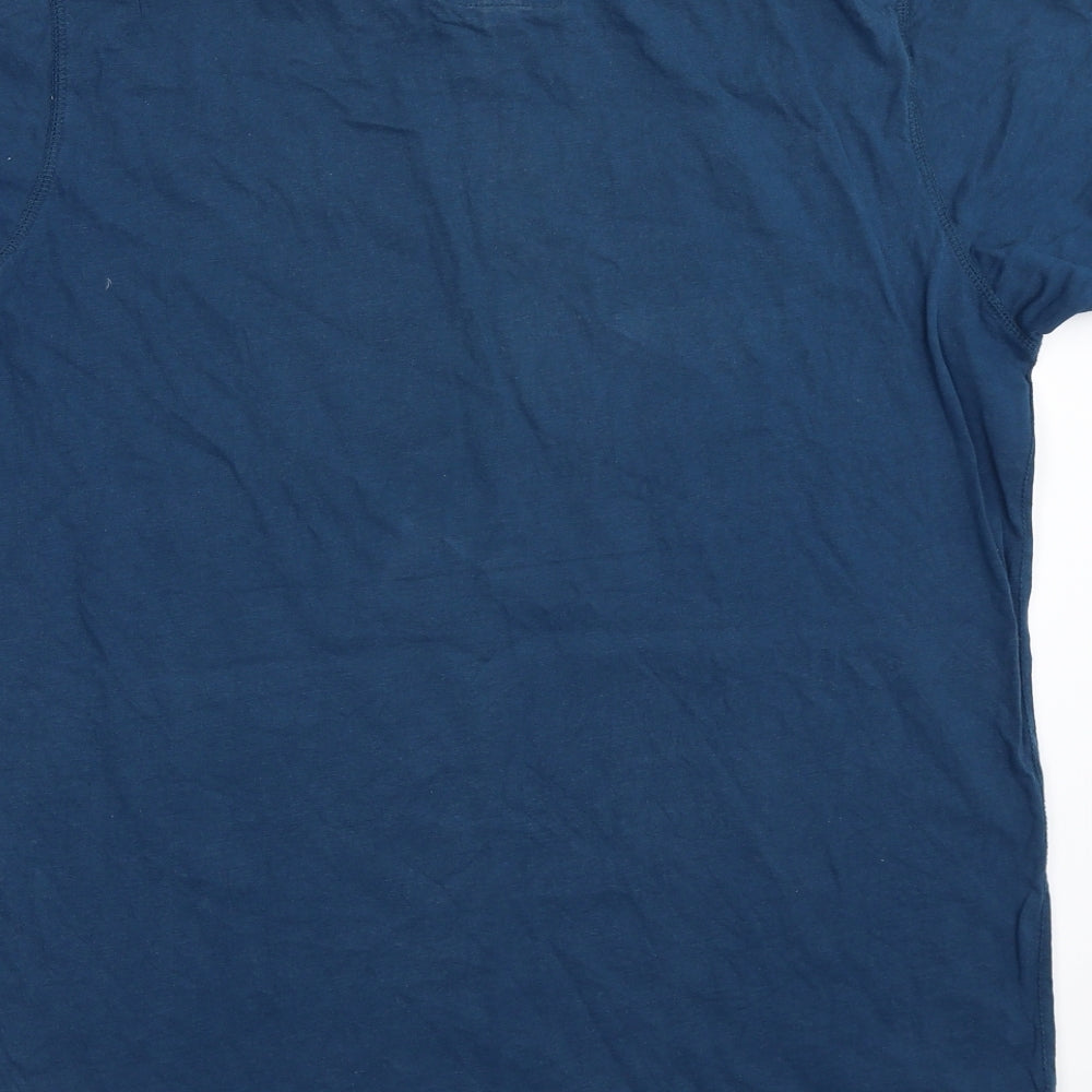 Joe Browns Mens Blue    T-Shirt Size L