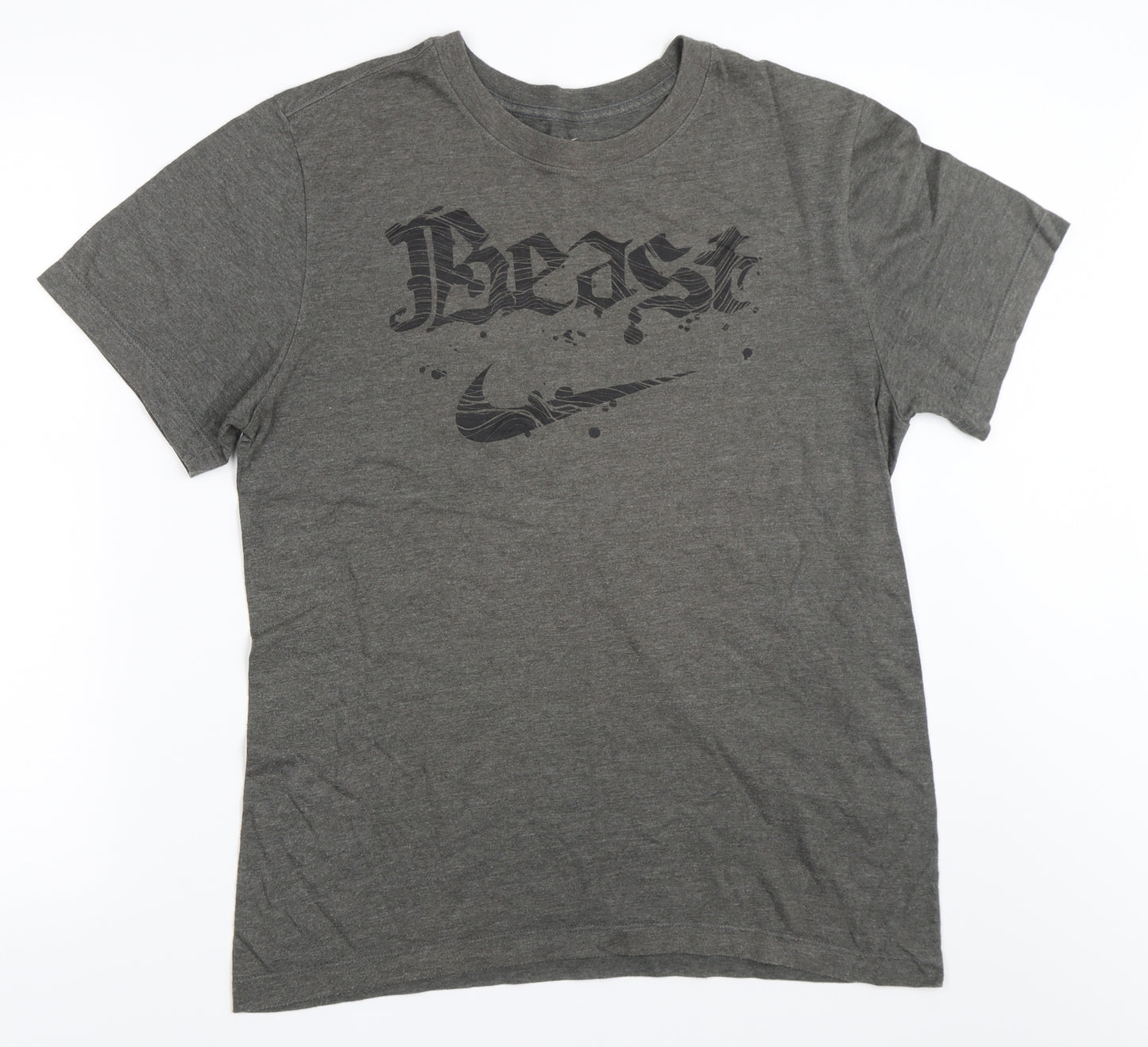 Nike Mens Grey    T-Shirt Size S