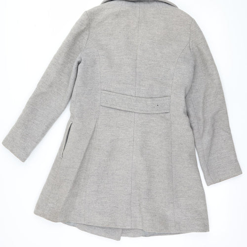 Gap Womens Grey   Overcoat Coat Size 8