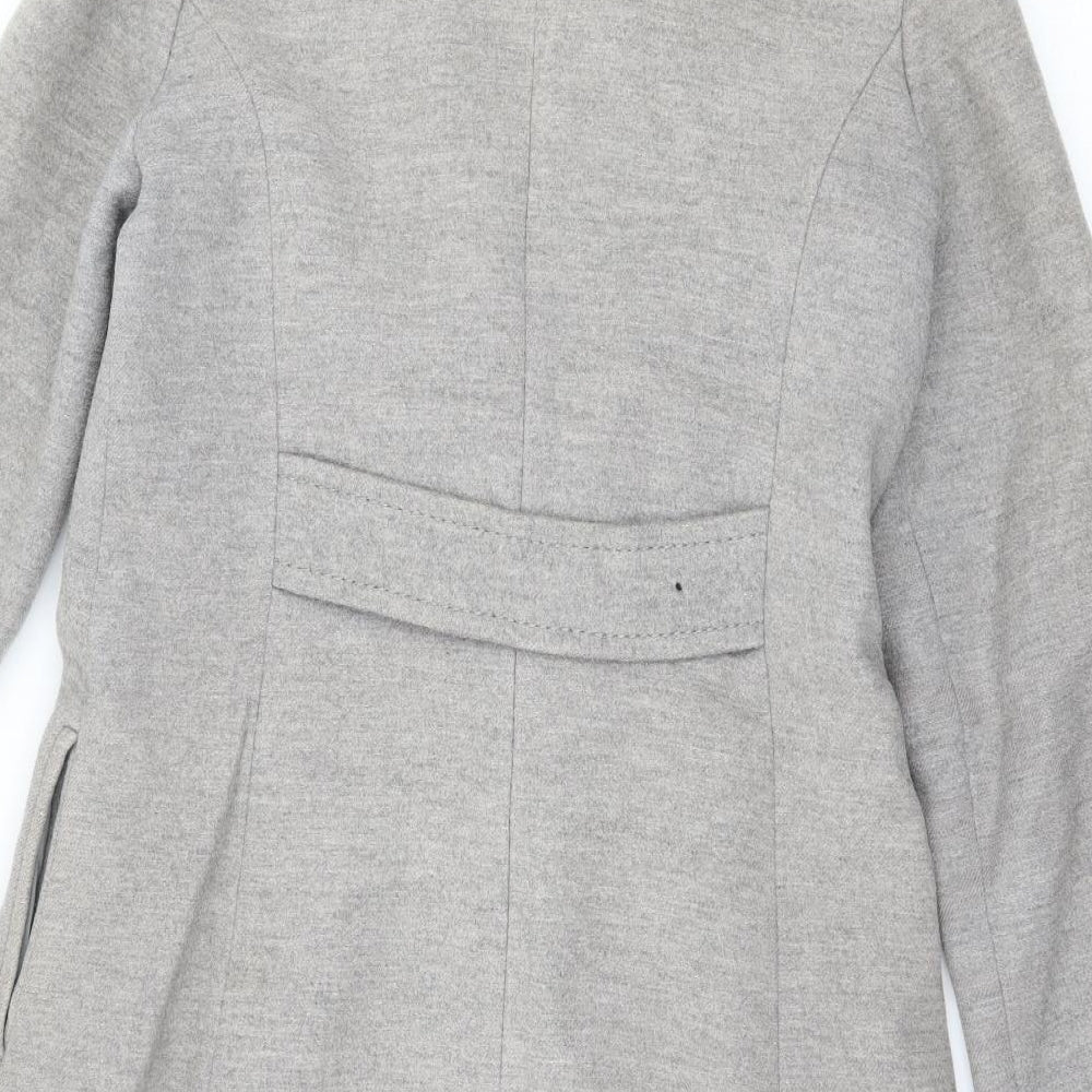 Gap Womens Grey   Overcoat Coat Size 8