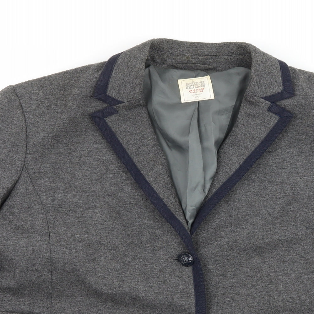 Gap Womens Grey   Jacket Blazer Size 10