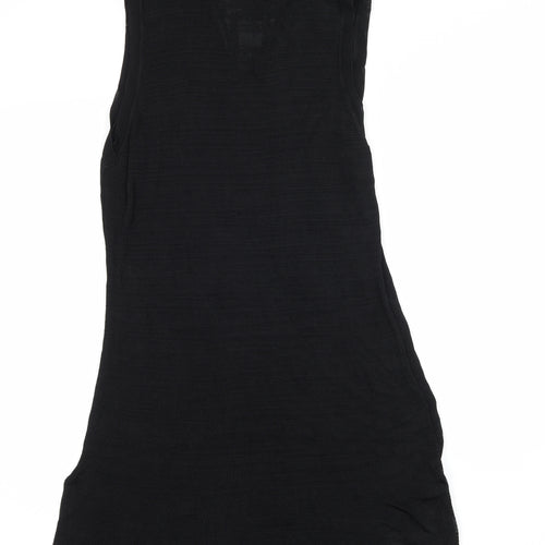 St Michael  Womens Black  Knit Pullover Jumper Size 16