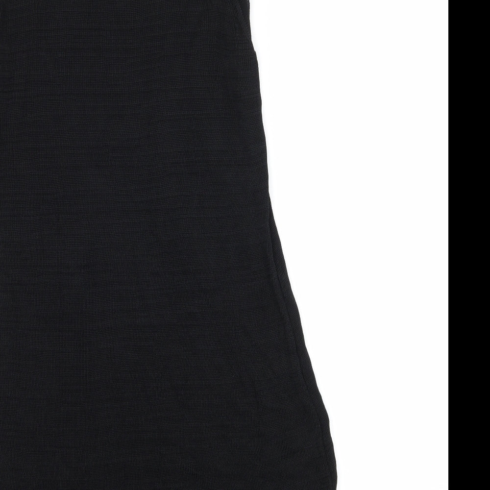 St Michael  Womens Black  Knit Pullover Jumper Size 16