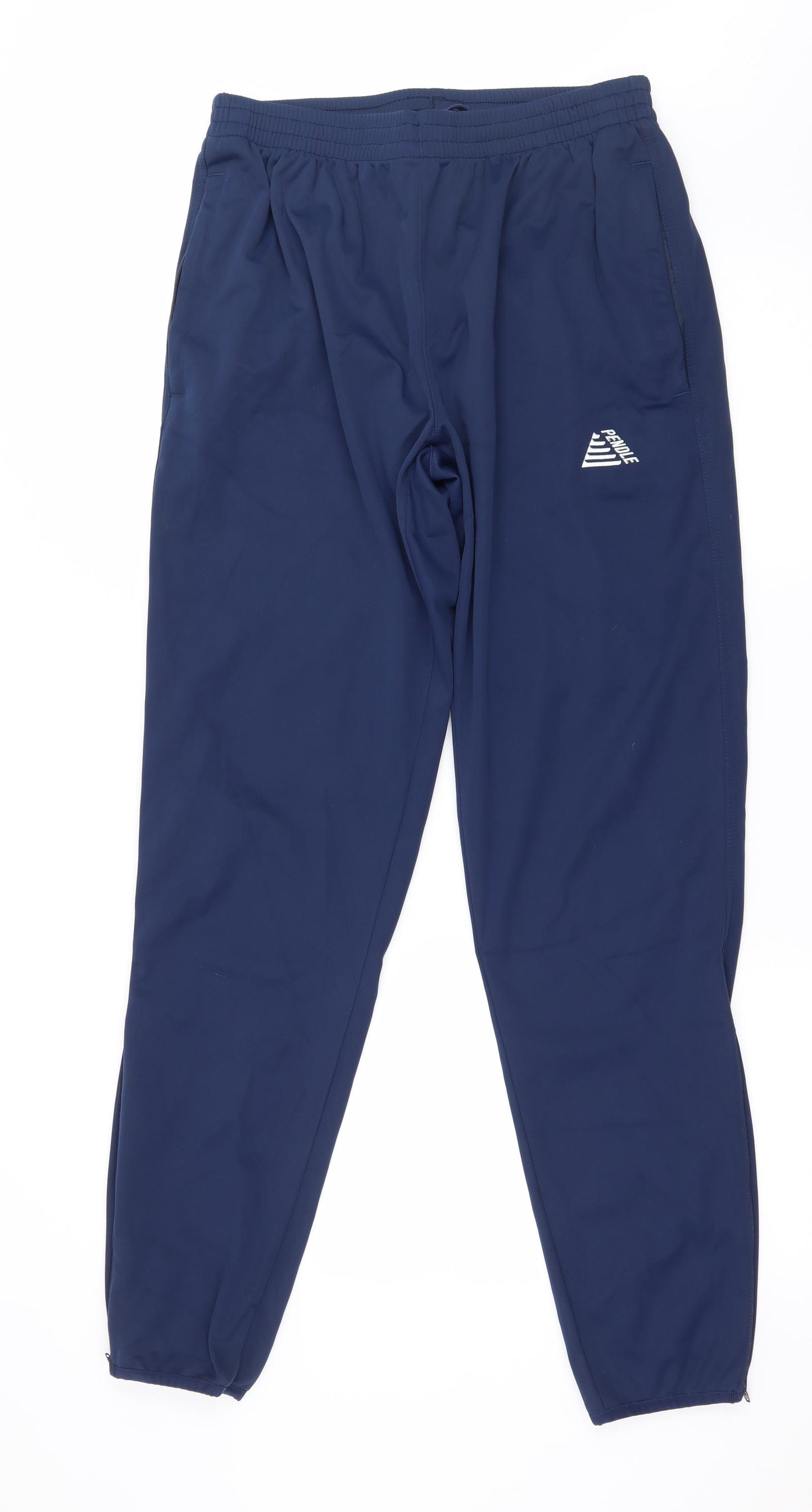 Pendle Mens Blue   Jogger Trousers Size M L32 in
